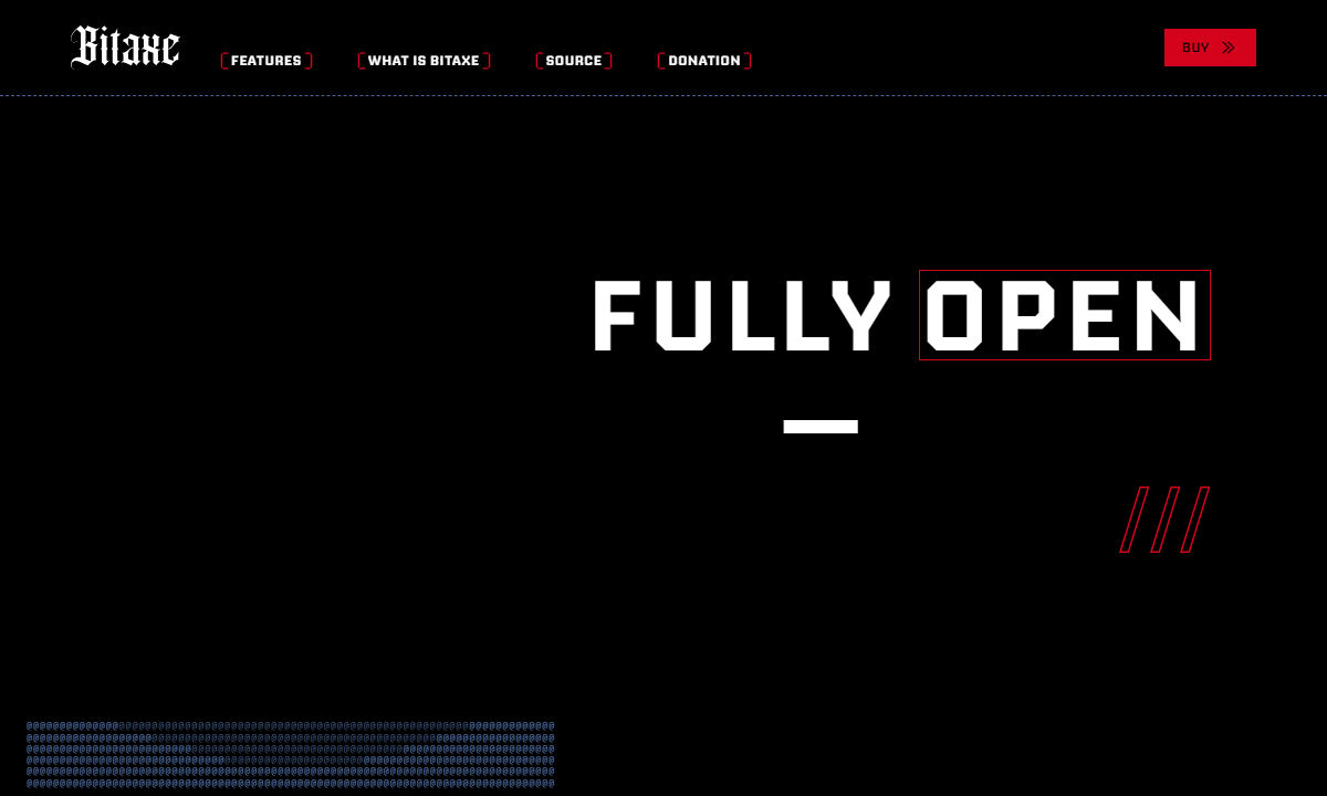 Bitaxe official site preview