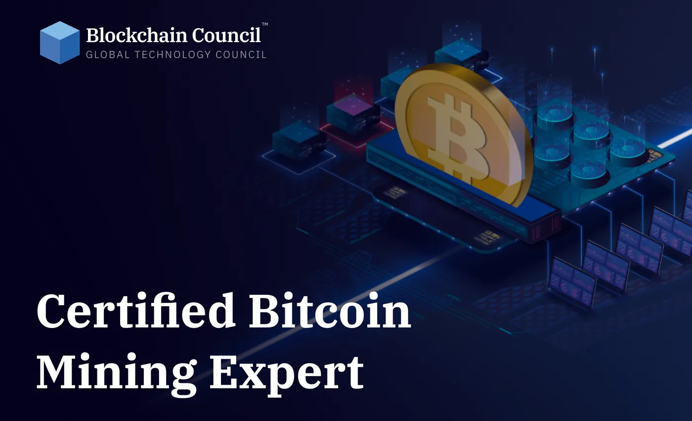Blockchain Council Bitcoin mining certification artwork